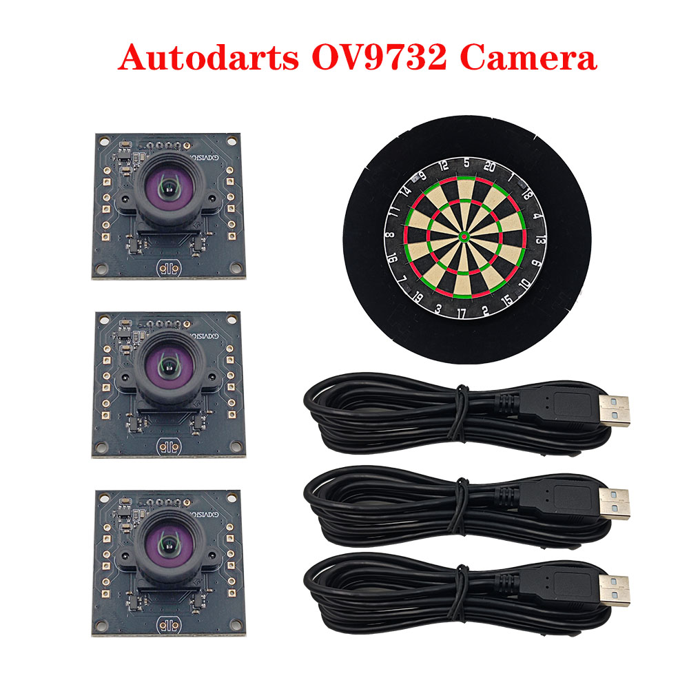 Autodarts カメラ OV9732 3 個 GXIVISION Autodarts 1MP 精度 99% 以上 USB カメラ