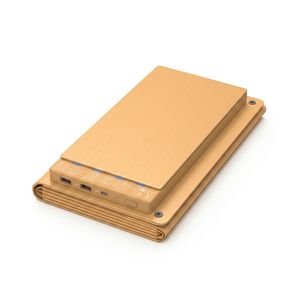 ポータブルソーラーパワーバンク折りたたみソーラー充電器充電式バッテリー24000mah太陽エネルギーモバイル電源屋外用