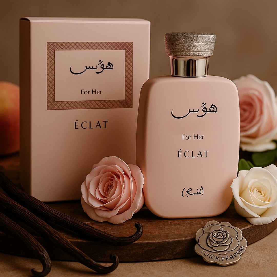Rasasi Hawas Eclat for Women オードパルファム スプレー、3.4 オンス (ホリデー ギフト)