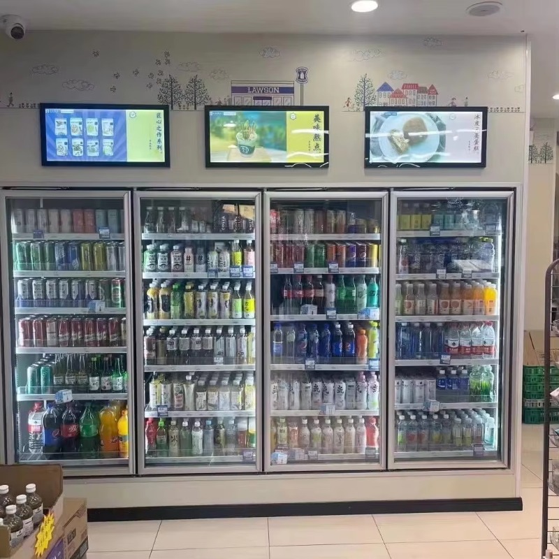 Walk in Glass Door Display Cold Room Factory Price Chiller Room for Bar Flower Beer Storage