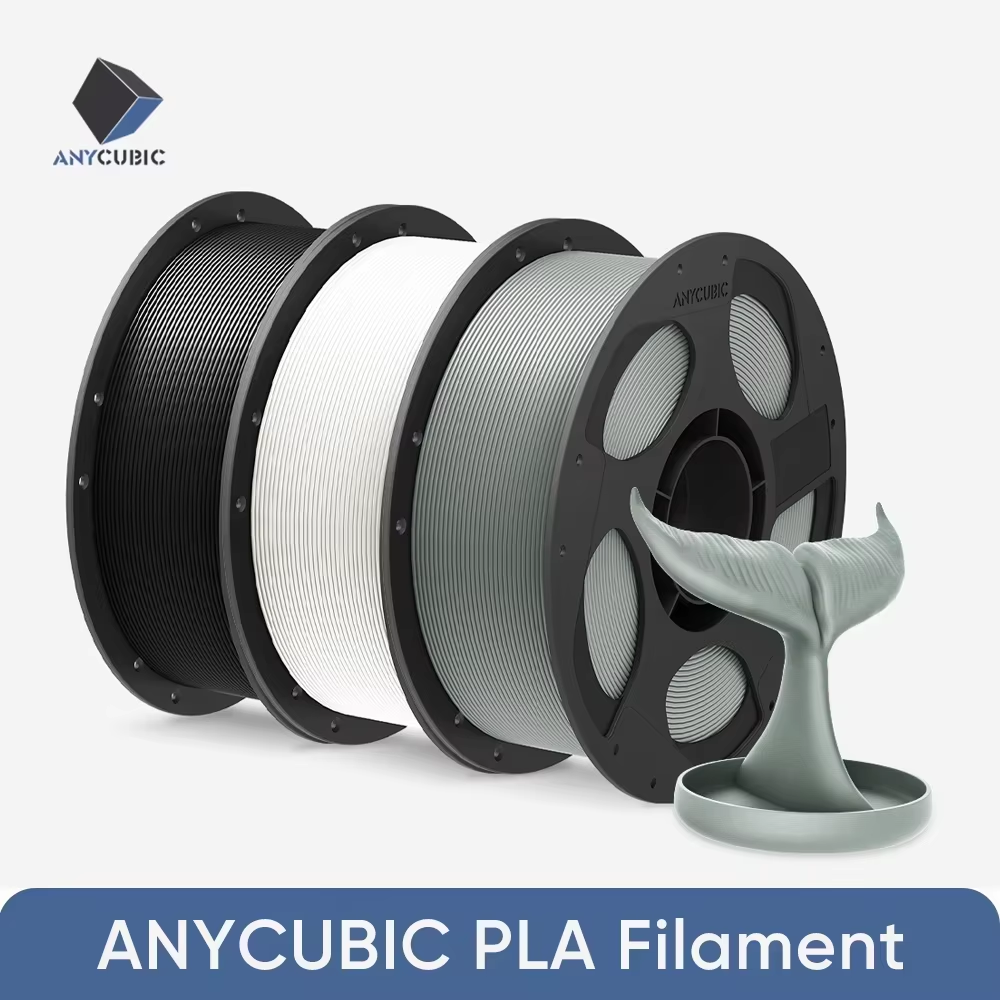 ANYCUBIC 3D プリンタ多色フィラメント PLA 1.75 ミリメートル 1 キロ/ロールプラスチックゴム消耗品材料 FDM 3D プリンタ Kobra 2 プロ