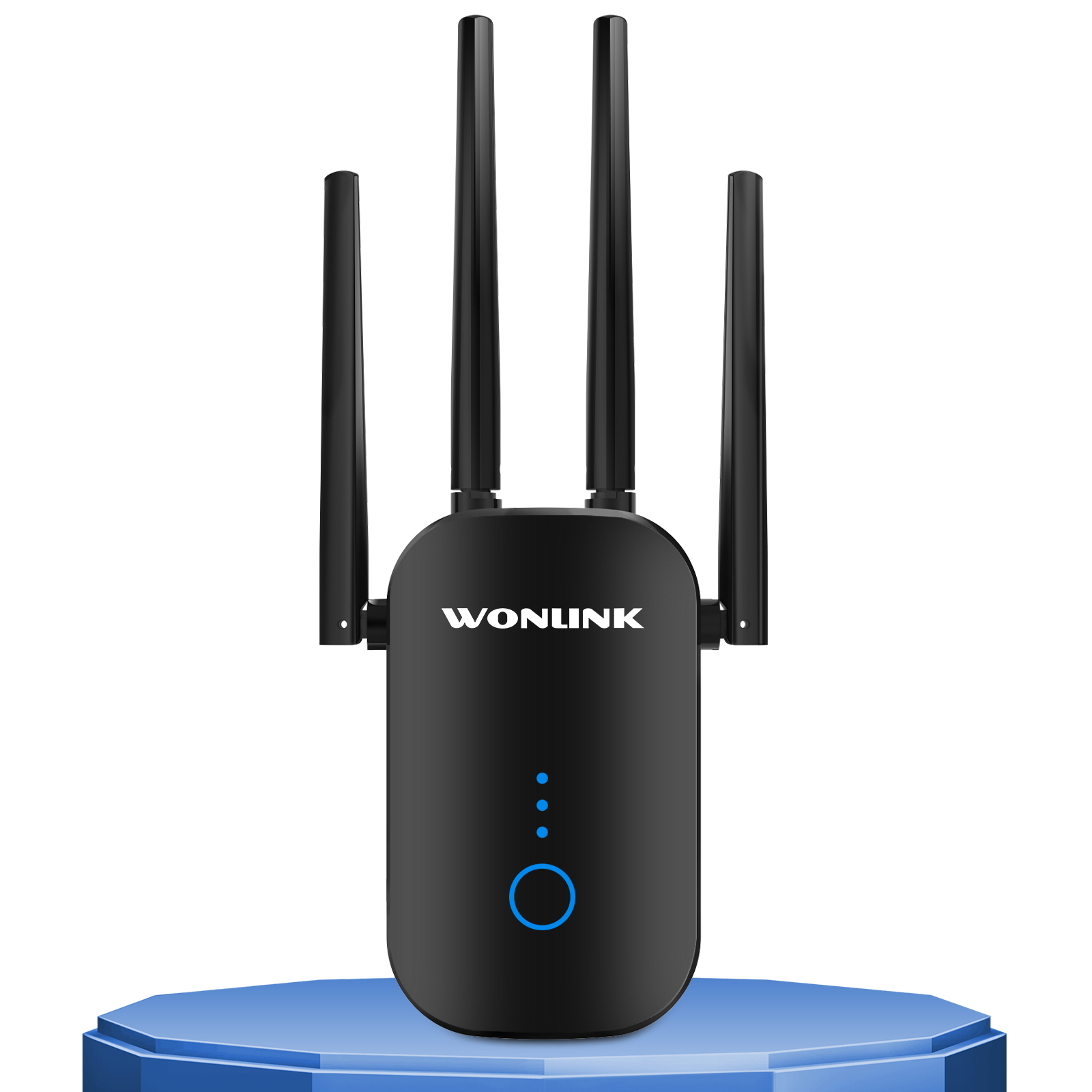 WONLINK 1200Mbps WIFI リピーター 2.4GHz 5.8GHz WIFI ルーター 4*3dBi アンテナ WiFi レンジエクステンダー