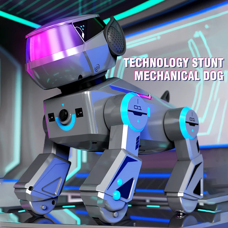 Rc ロボット犬リモートコントロール犬技術スマートインタラクティブスタント技術犬マシンダンス組み合わせおもちゃ子供男の子