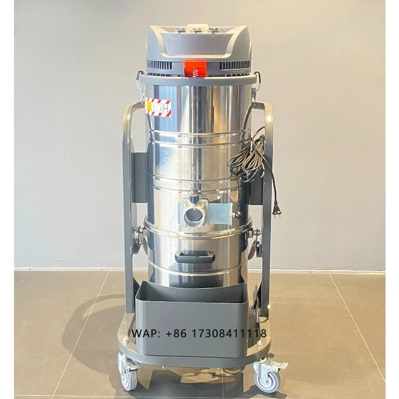 高品質電気新しい乾湿両用工業用掃除機 3600 ワットヘビーパワー 100L 大容量ホイール付き