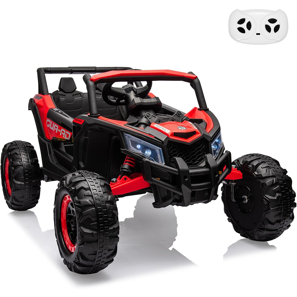 24V キッズライドオン UTV 車のおもちゃ リモコン付き 2×200W モーター電気自動車スプリングサスペンション