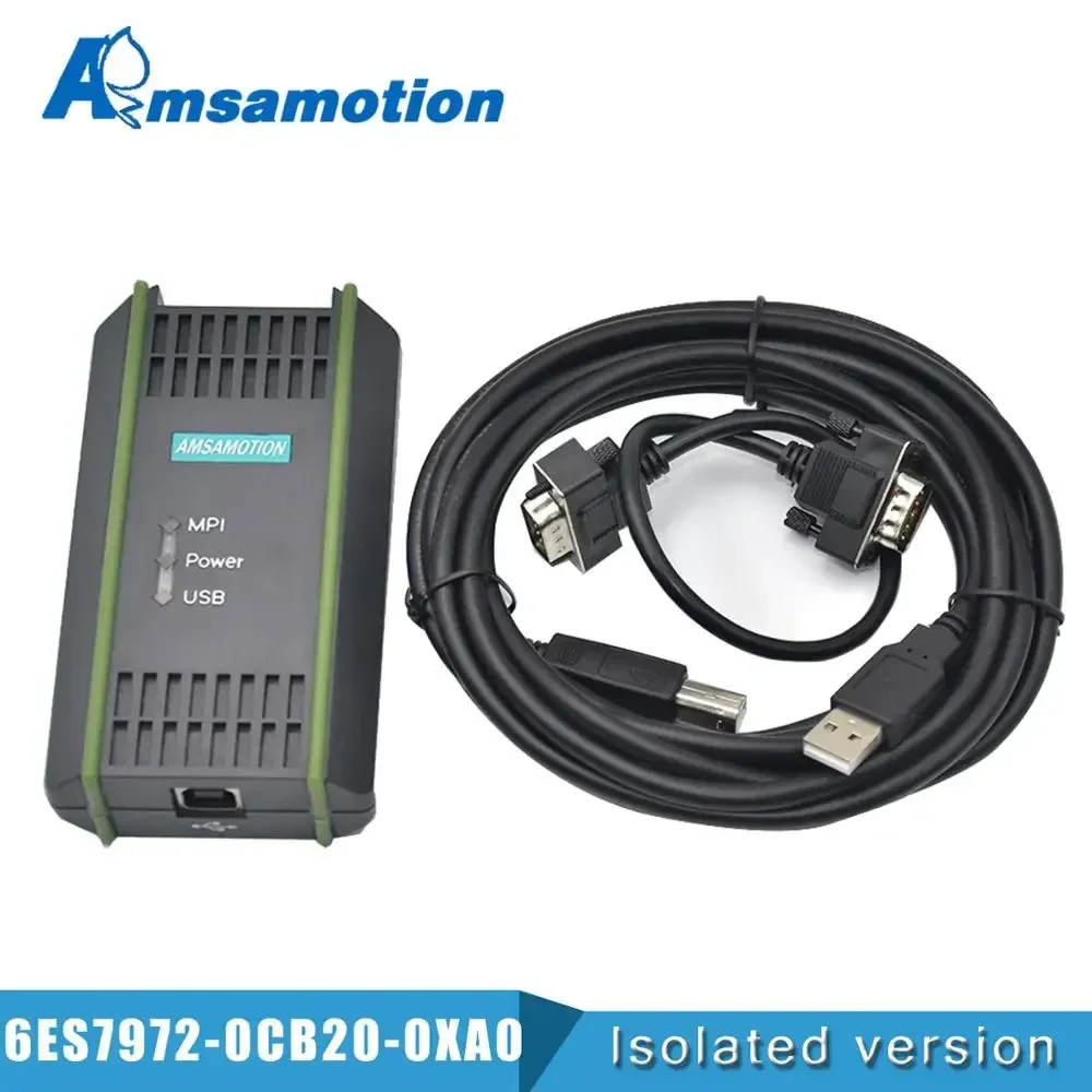 USB プログラミングケーブル 6ES7972-0CB20-0XA0 PC アダプタシーメンス S7-200/300/400 PLC RS485 Profibus MPI PPI DP 通信
