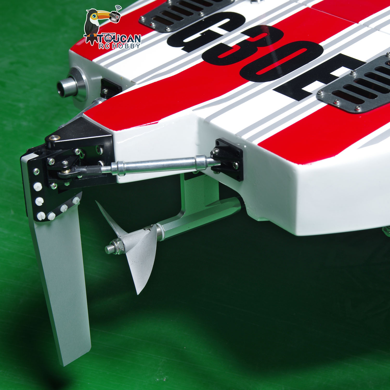 DTRC G30E パラアラミド繊維製 30CC ガスレーシング ARTR RC ボートモデル 無線システム付き スピードボート 男の子のおもちゃ