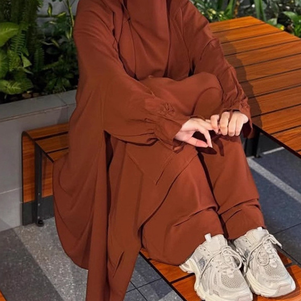 イードジェラバ Khimar Jalabiya ラマダンイスラム教徒の祈りの衣服の女性ヒジャーブドレスドバイアバヤ Niqab ブルカローブイスラム服カフタン