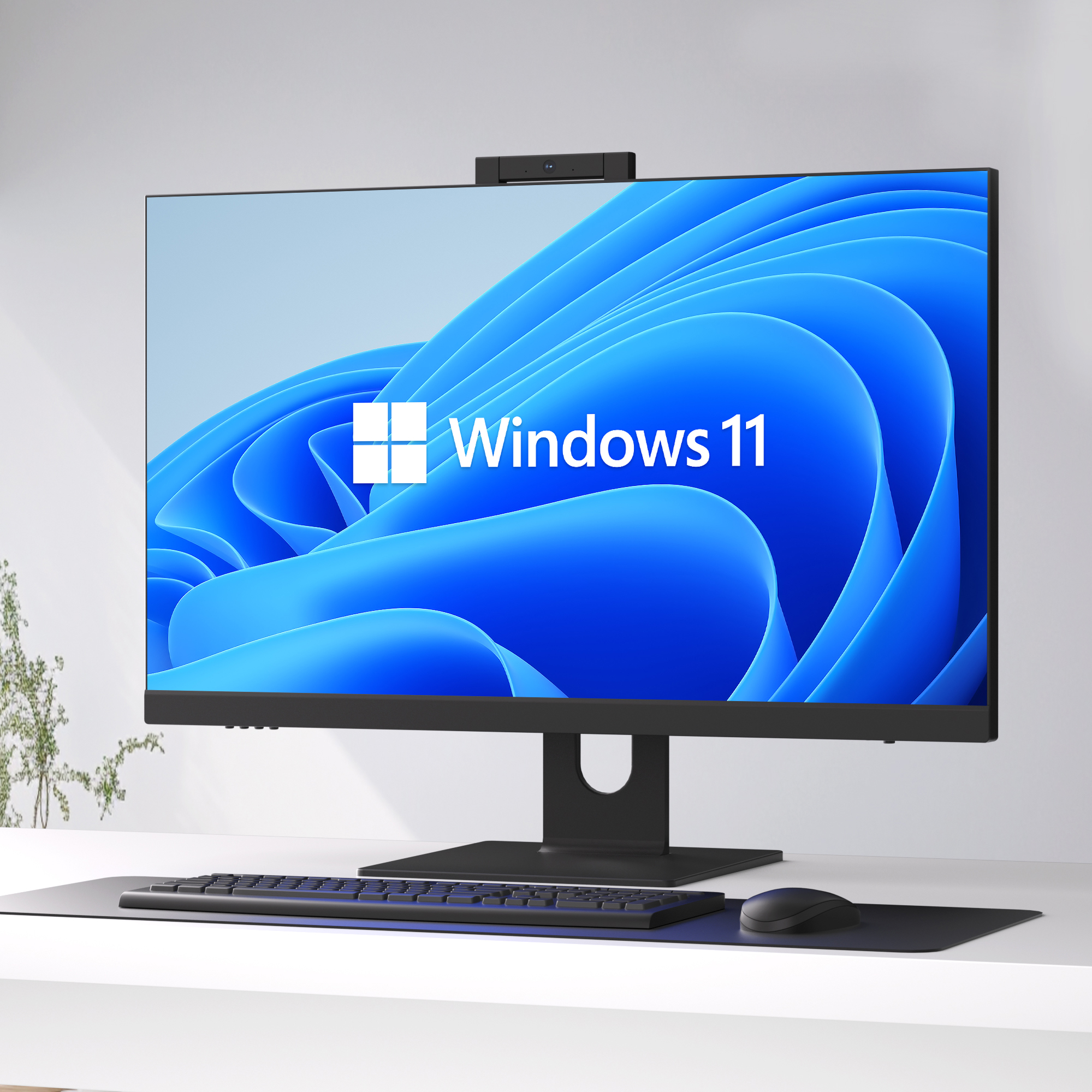 I3 I5 I7 I9 Aio デスクトップコンピュータフルセット 21.5 23.8 インチ新しい Ordinateur ゲーミング PC サポートグラフィックスカードオールインワンコンピュータ
