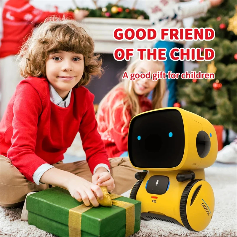 2026 エモロボットおもちゃ子供スマートトーキングロボット音声制御タッチセンサー歌ダンスロボット玩具ギフト少年少女のための