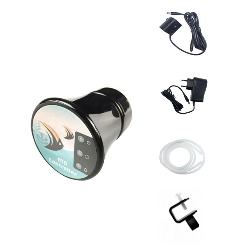 EPTTECH Transparent Container Water Aquarium Accessories Fishbowl Water Pump Controller Auto Top Off System Reef Tank Replenishe