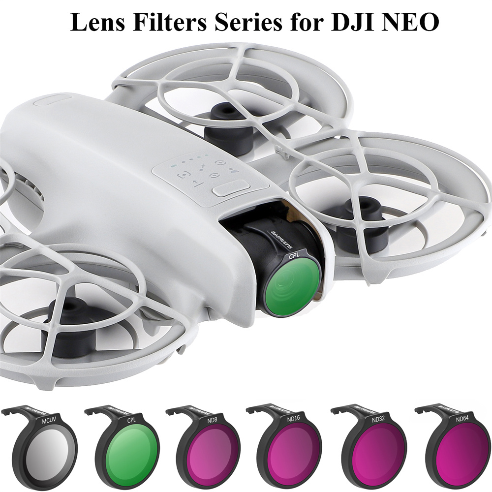 DJI Neo 用レンズフィルター ND フィルターセット カメラレンズフィルターキット ND MCUV HD 光学ガラスカメラフィルター DJI Neo アクセサリー用