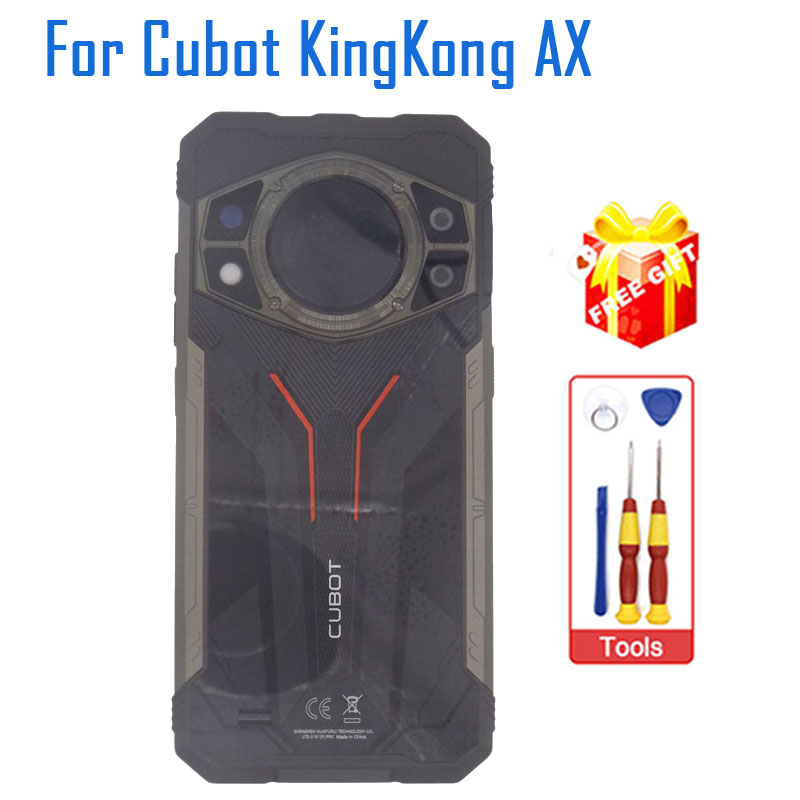 オリジナル Cubot KingKong AX バッテリーカバーバックカバー受信機スピーカーリアスクリーンアクセサリー Cubot キングコング AX 電話