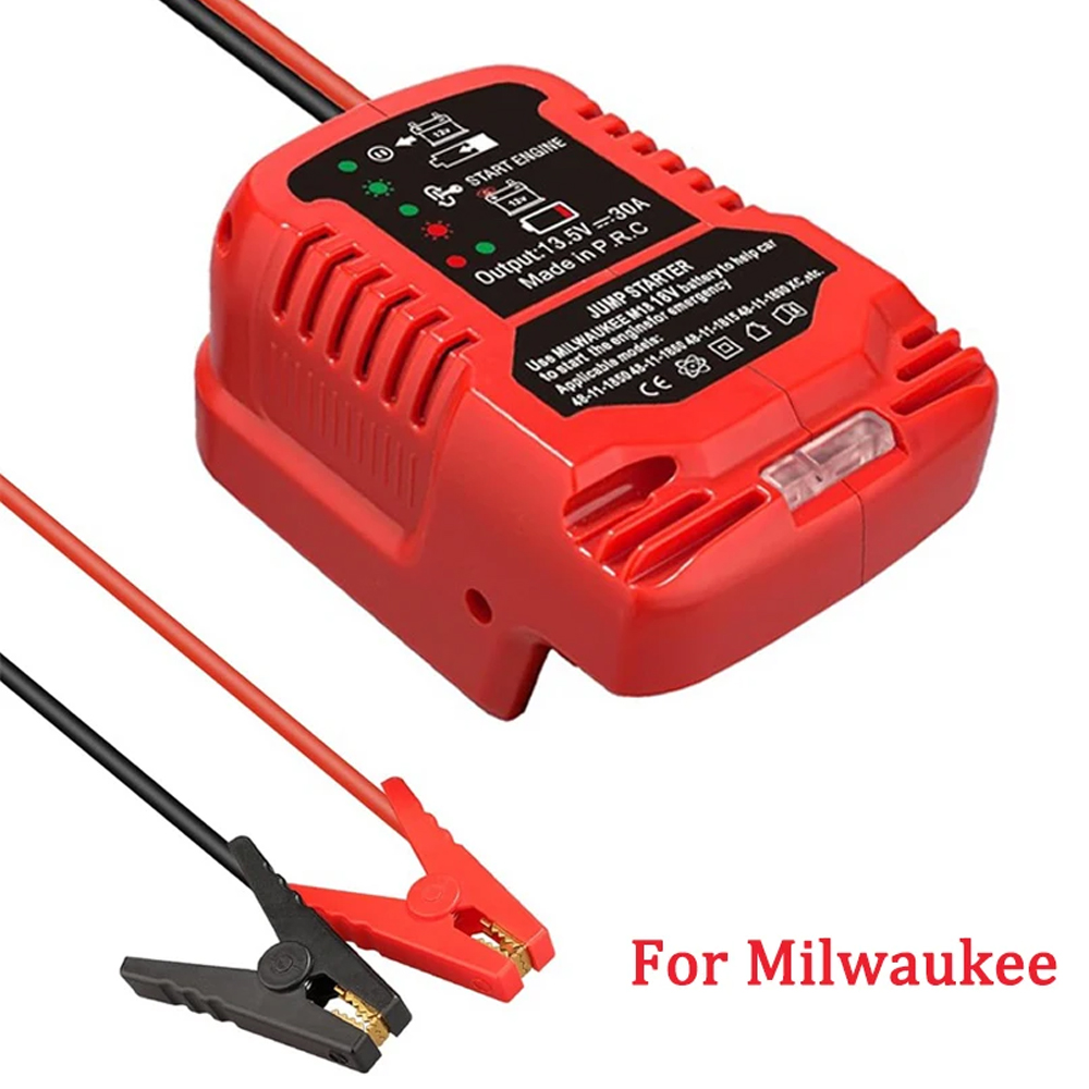 ミルウォーキー 18V 18-20V リチウム電池電動工具車の緊急ジャンプスターター効率に適しています