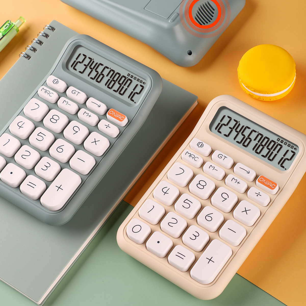 音声スタイル高外観レベル 12Digts 電卓デバイスかわいいクリエイティブ小型ポータブルコンピューティングツール