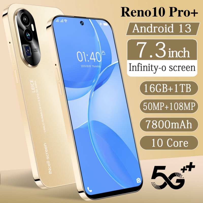 2026 リノ 10 プロオリジナル SIM 電話電話ロック解除モバイル Celular 16 ギガバイト 1T スマートフォン 5 グラム 7.3 アンドロイドクアルコム 8 Gen 2 デュアル BB9
