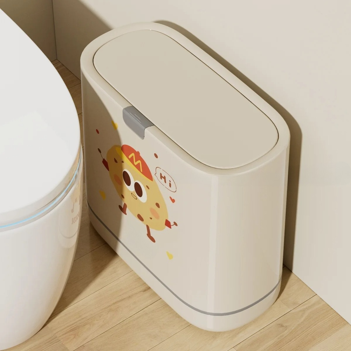 バスルーム トイレ ホーム キッチン リビングルーム 特殊用途 大容量 スリム ゴミ箱 蓋付き おしゃれ 狭いゴミ箱