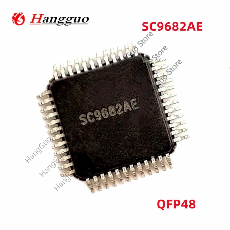 10 個のオリジナル SC9682AE QFP48 カーコンピュータ IC チップ