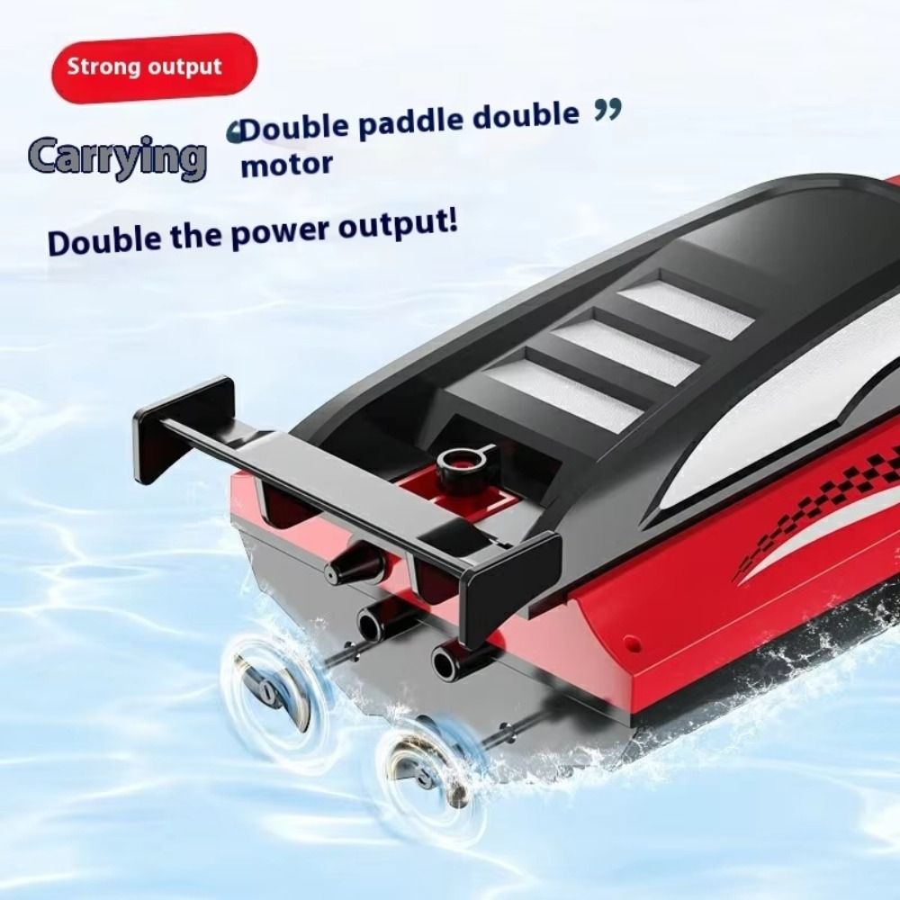高速リモートコントロールボートデュアルモーター電動水上バイクリモコン Vesse モデル長持ちミニ Rc ボート