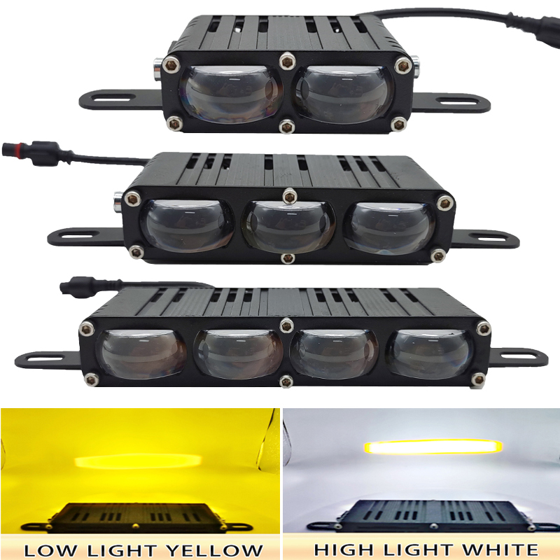 車のグリルライト、オートバイの補助運転ライト、自動車作業灯 LED バー トラック オフロード車 4x4 高輝度ライト
