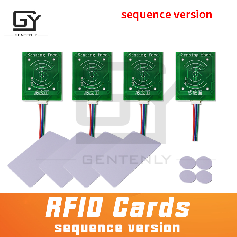 GENTENLY エスケープルームプロップ RFID タグ パズルシーケンスモード 出口ルームキット ロック解除メカニズム 盗難防止装置 警報システム