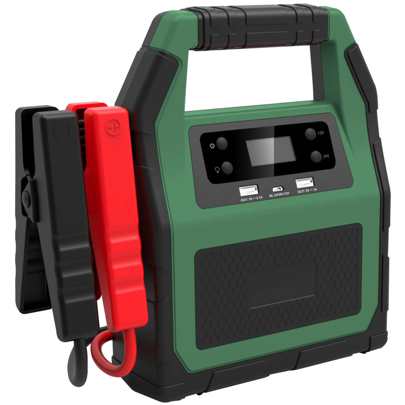 5000A 12V/24V 56000mAh 多機能車ジャンプスターター - 緊急用大型トラックバッテリーブースター