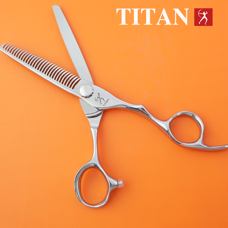 TITAN プロの理髪はさみ美容師のはさみ理髪師髪はさみ薄毛はさみ ATS314 鋼