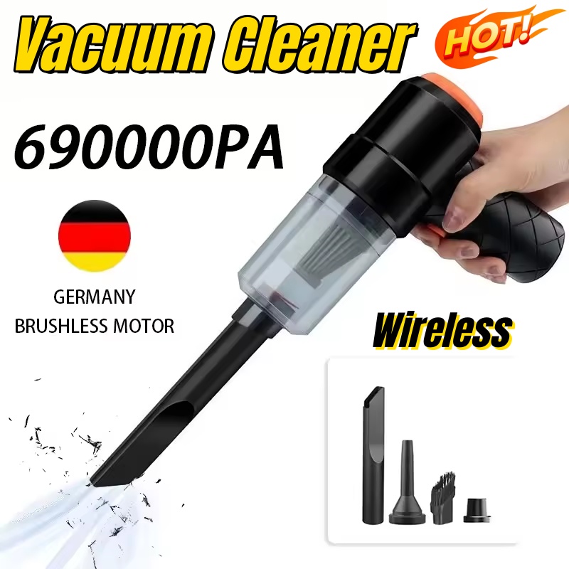 新しい 690000Pa ワイヤレス車の掃除機 120 ワット 1200mah ハイパワー真空コードレスハンドヘルド自動 Portabale 掃除機 2026