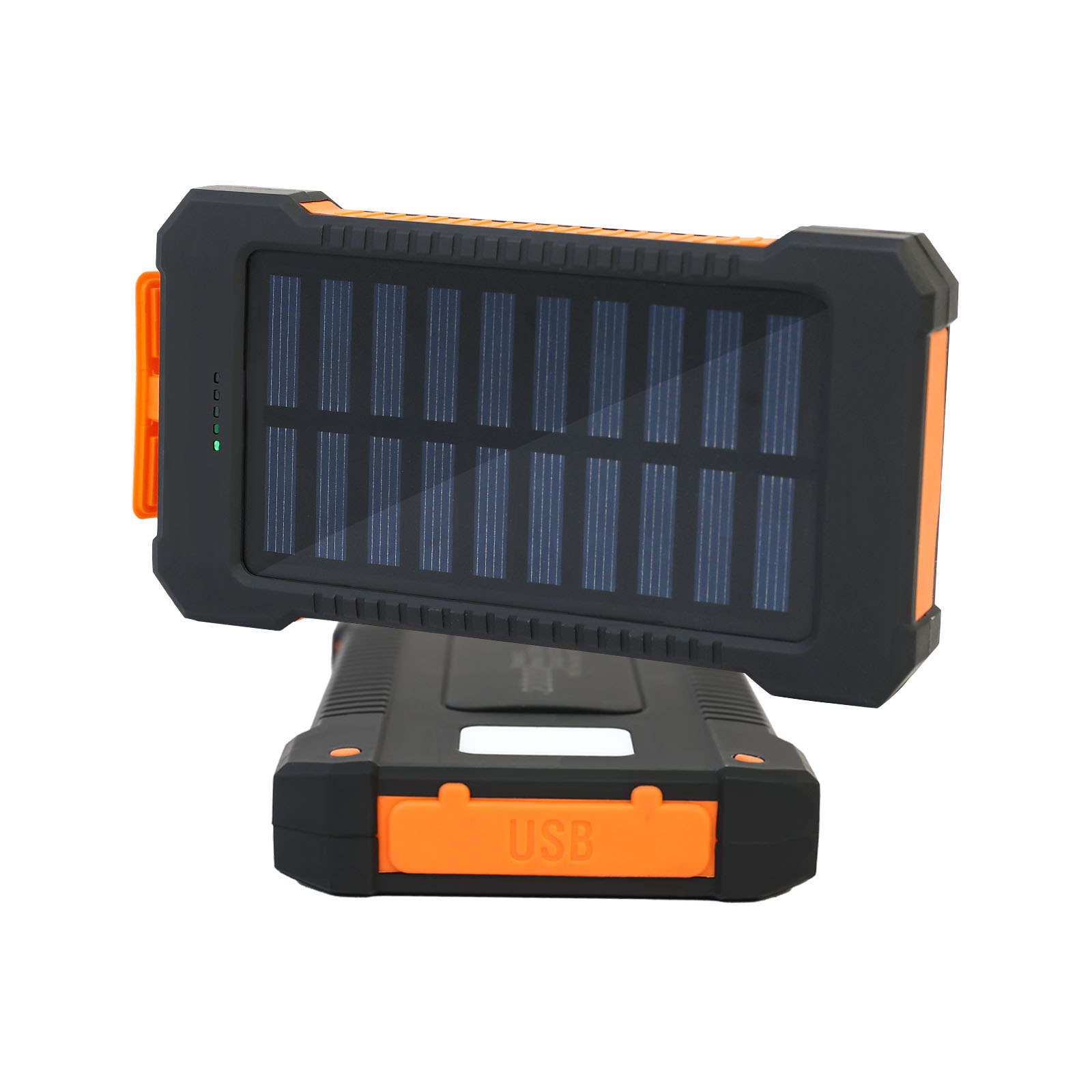 26800mAh 太陽光発電銀行ワイヤレス高速充電 4 ワイヤー PD18W ポータブル防水懐中電灯付き屋外 iPhone Android