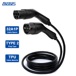 タイプ2電気自動車充電ケーブル、3m/5m、16A/32A、単相7kW、IEC62196、タイプ2充電器EV充電ケーブル。
