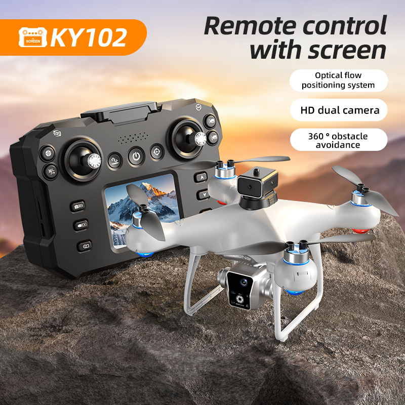 ブラシレス RC ドローン スクリーン制御 5G HD 画像伝送 360° 赤外線障害物回避 オプティカルフロー気圧計 ポジショニング 150M 遠隔範囲空中ドローン