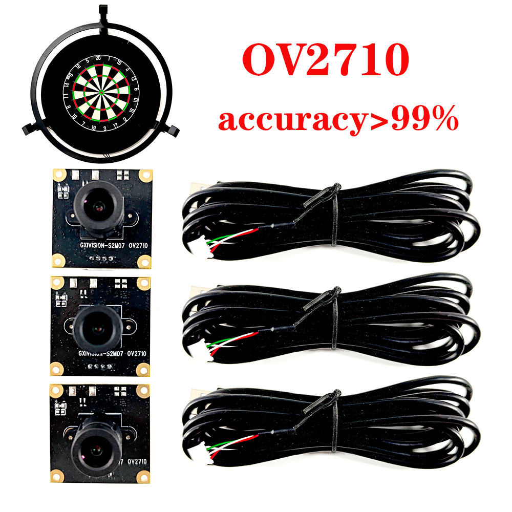 GXIVISION OV2710 3 個 Autodarts.io スコアリング システム カメラ 100 度レンズ 2MP 1080P カメラモジュール