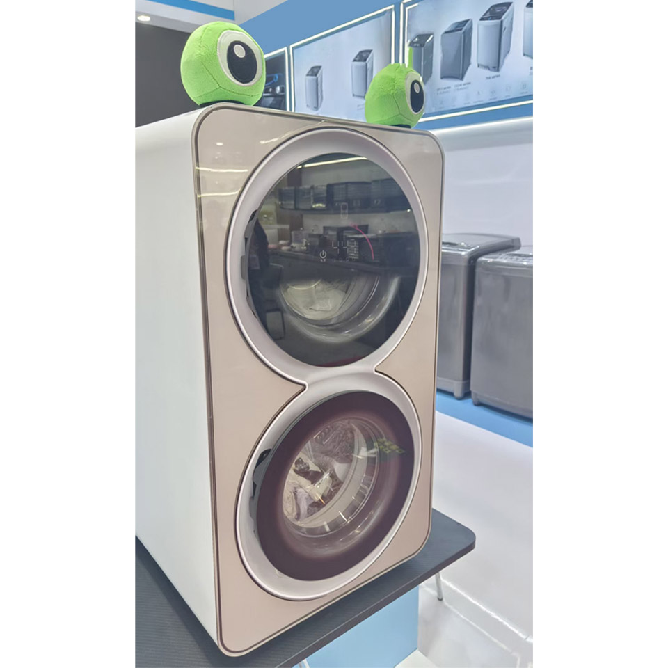 1Kg ミニフロントローディング自動洗濯機ポータブル洗濯機と乾燥機 2 in 1