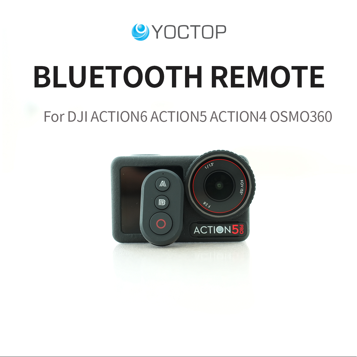 DJI Action6 5 Pro/4 Osmo 360 スポーツカメラ Bluetooth リモコン DJI カメラ Bluetooth Selfie スティックアクセサリーに最適