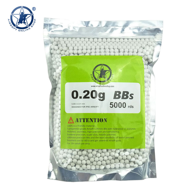 AOLS AEG ペイントボール BB 6 ミリメートル 0.25g/4000rds 0.28g/3600rds 0.3g/3300rds 0.32g/3100rds パックハイグレードハンティングシューティングボール