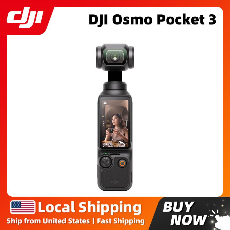 DJI Osmo Pocket 3 1インチ CMOS ポケットジンバルカメラ 4K/120fps 2 インチ回転可能スクリーン 3 軸ジンバル機械的安定化