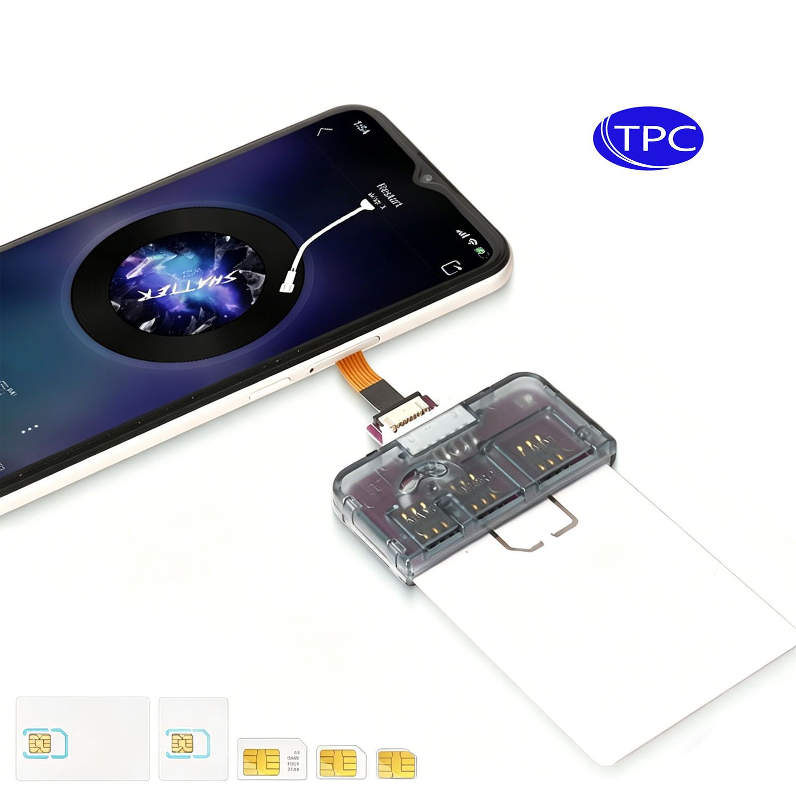 NEX 4 in 1 電話 IC カードアクティベーションツールマイクロ SIM カードコンバータカード延長アダプタナノ SIM FPC 5/15 センチメートルフレキシブルケーブルライン