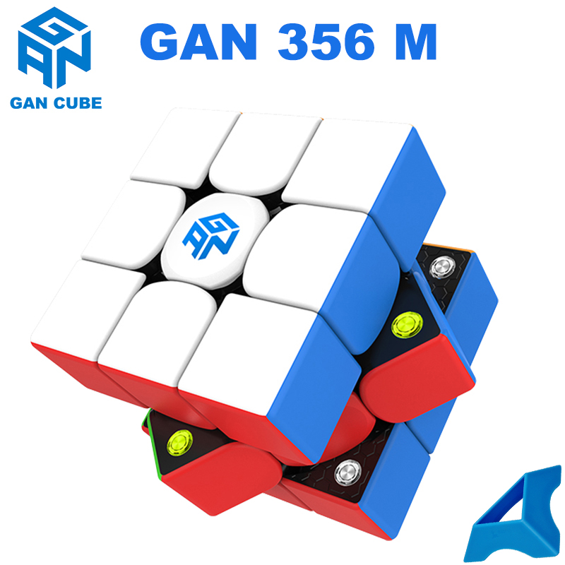 GAN356M 3 × 3 × 3 磁気マジックキューブプロフェッショナル 3 × 3 Gancube GAN 356 メートルスピードパズルアクセサリー 3 × 3 おもちゃ GAN356 オリジナル Cubo Magico