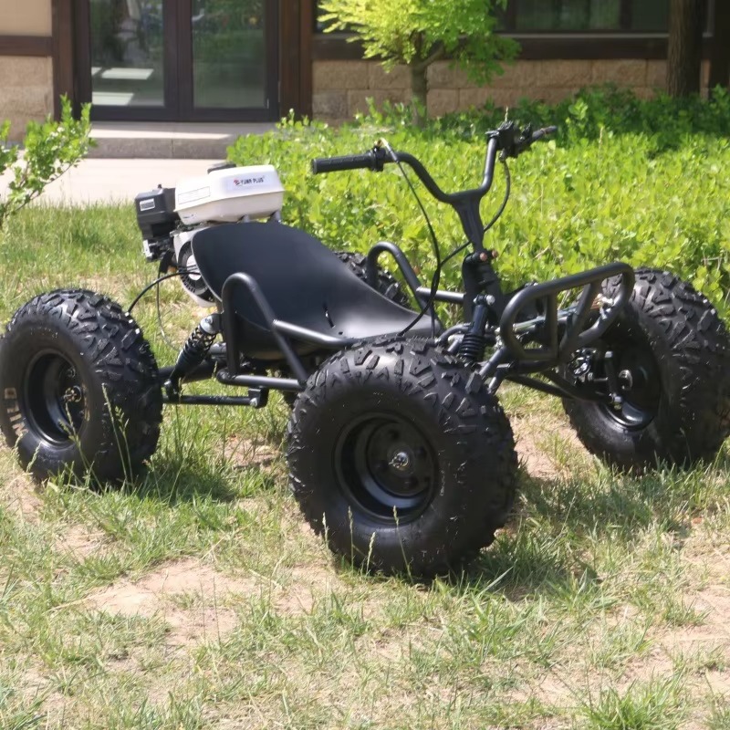 212cc オフロード ゴーカート 8 インチ タイヤ レーシング 全地形 UTV 4 輪ビーチ マウンテン ドリフト カート