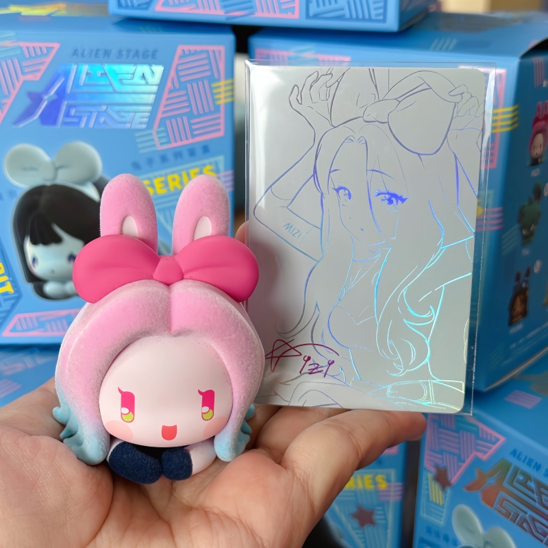 新入荷エイリアンステージウサギシリーズサプライズブラインドボックストレンディプレイデスクトップ装飾かわいいとかわいいプレイコレクションギフト