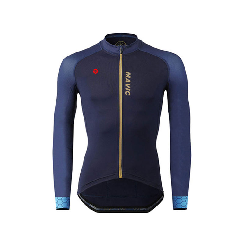 RX MAVIC メンズ 秋サイクリング セット ロードサイクリング UV カット 長袖 春サイクリング プロフェッショナル チーム トレーニング 長袖