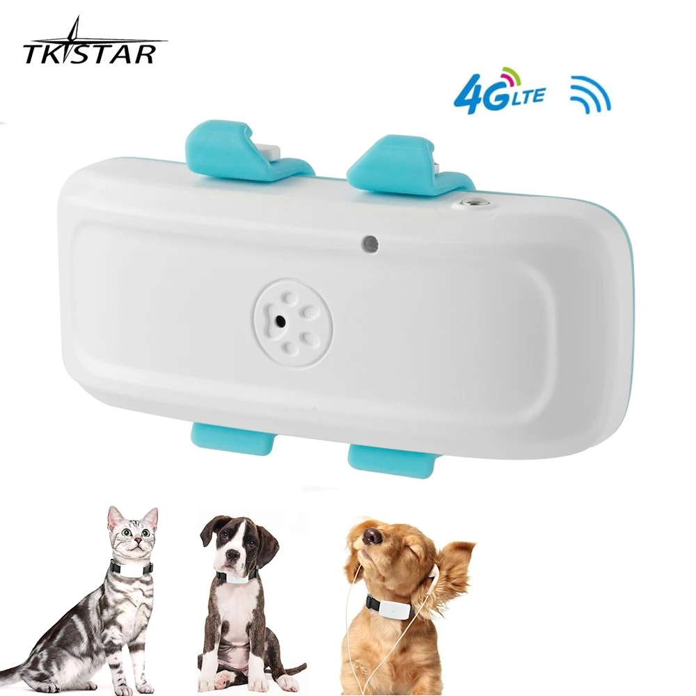 TK911pro TKSTAR 2G 4G ペット GPS トラッカー GPRS ロケーター TK911 ミニペット追跡デバイス犬猫用無料 Web アプリ防水 IP66