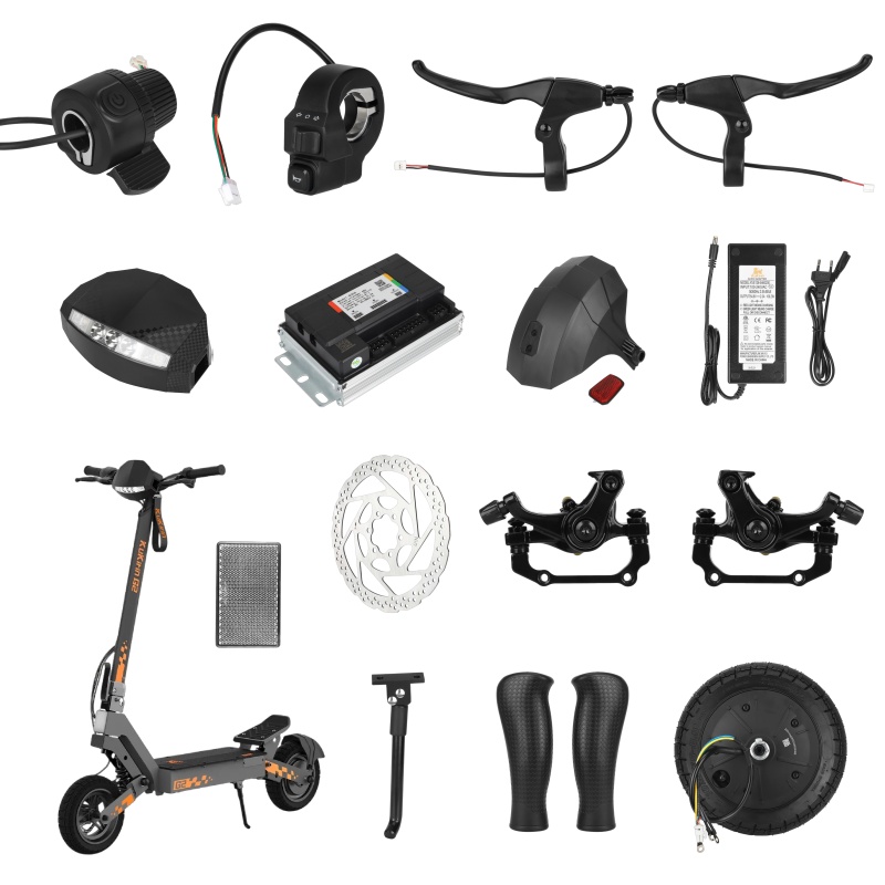 For Kukirin G2 Scooter Original Parts Accelerator Switch Rear Fender Disc Brake For Electric Scooter Replacement Various Parts