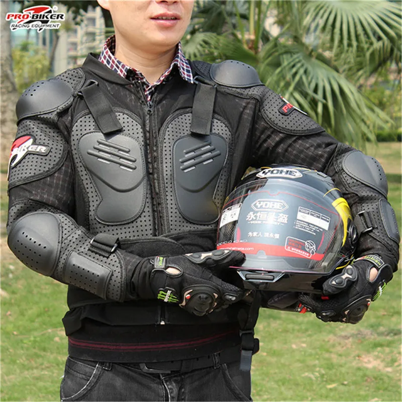2025 プロバイカーオートバイアーマー保護セットモーターサイクリストボディ用モーターレーシングバック保護ベスト