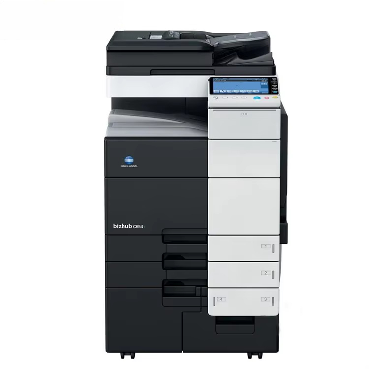 A3 一般コピー機/スキャナー/FAX 工場再生ミノルタ Bizhub C654 中古デジタル複合機