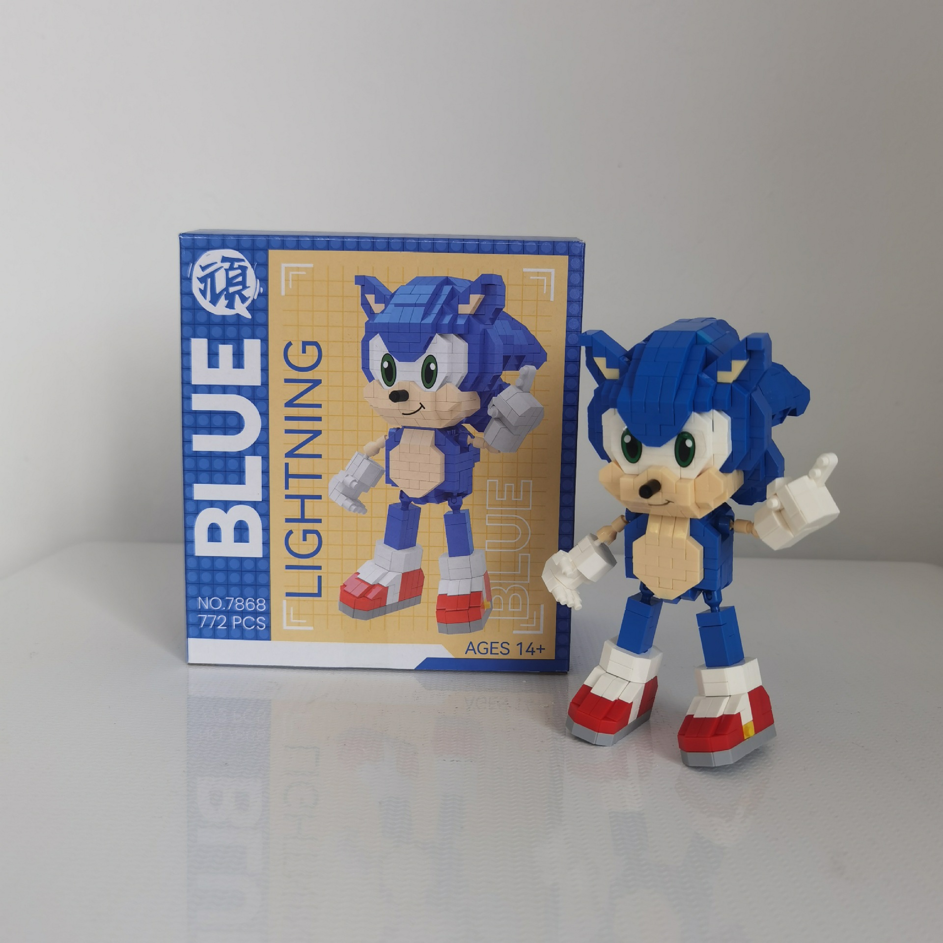 アニメハリネズミキャラクタービルディングブロックおもちゃゲーム漫画ソニック小粒子パズルビルディングブロックおもちゃ子供楽しい誕生日ギフト