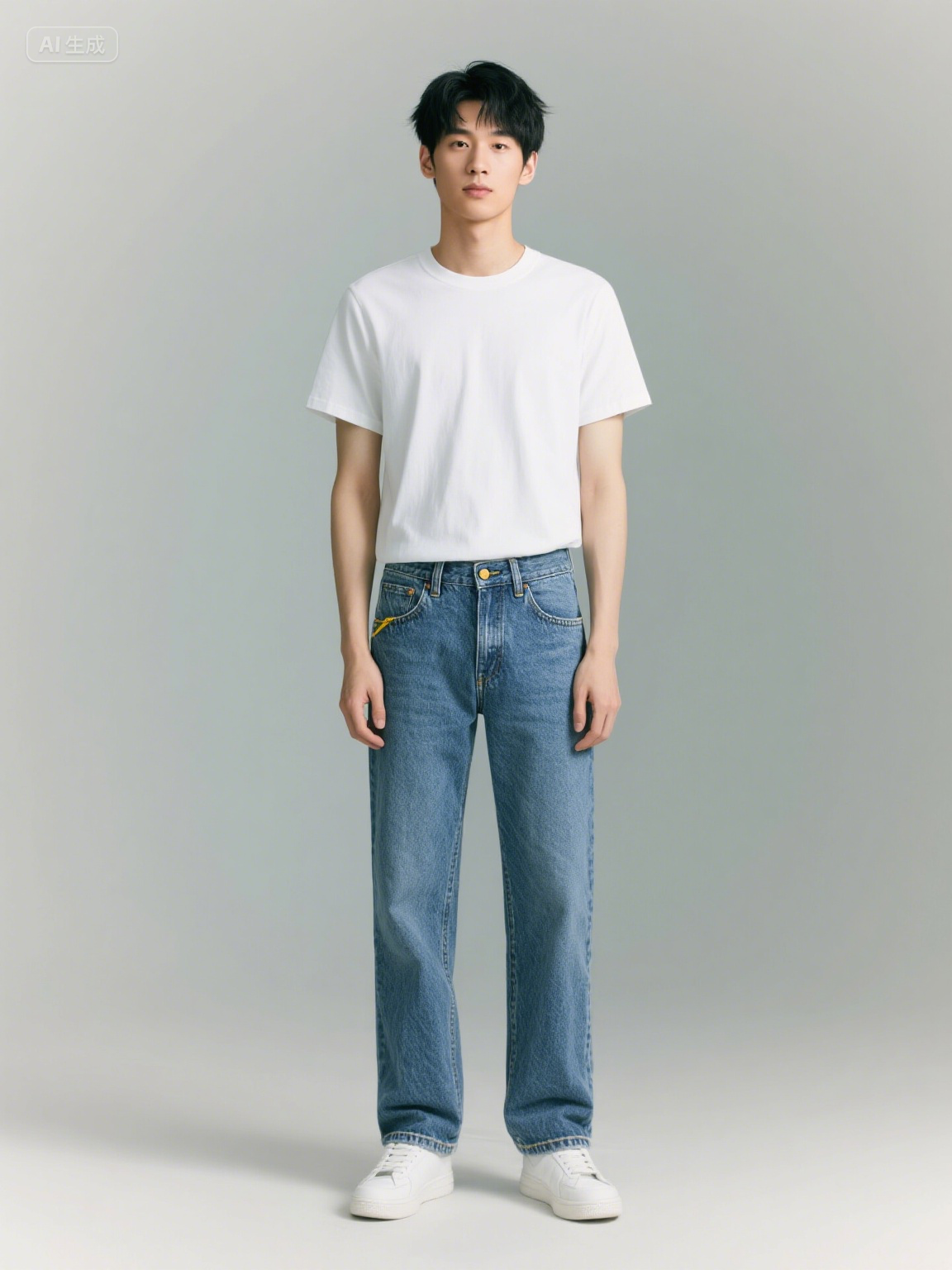 メンズジーンズカジュアルストレートストレッチファッションクラシックブルーブラックワークデニムパンツ男性ブランド服