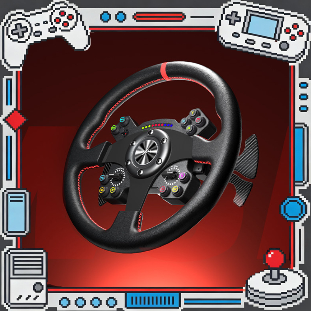PXN W AS/W CS R2/W DS R2 レーシングホイールシフトパドルシミュレーターゲームステアリングホイール PXN VD4/VD6/VD10/V12/V12 Lite 用 PC