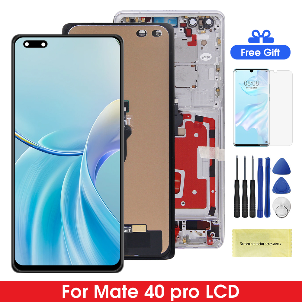 HUAWEI 社メイト 40 プロ NOH-NX9 AN00 AN01 Lcd ディスプレイタッチスクリーンデジタイザアセンブリの交換 LCD 部品