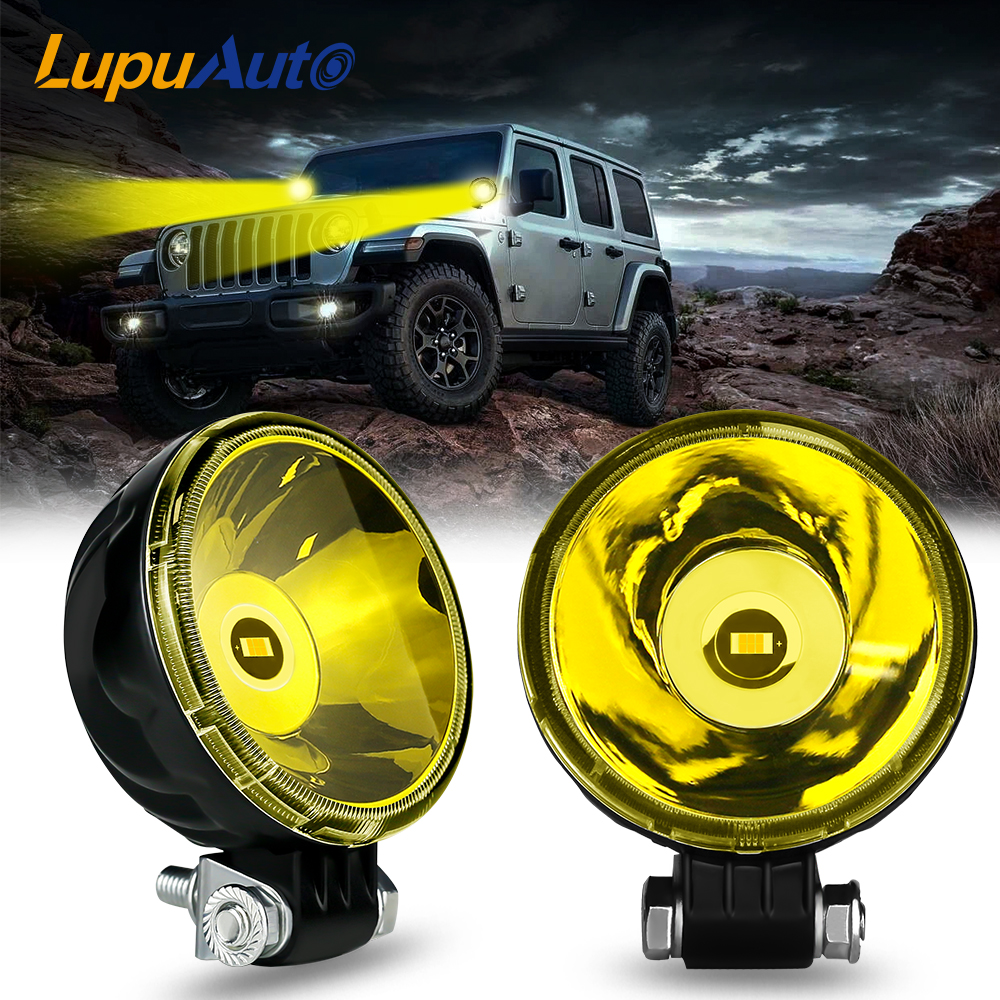 3 インチラウンド LED ワークライトバーハイパワースポットライト運転フォグランプ車 SUV ATV トラクターオートバイ LED ヘッドライトライト